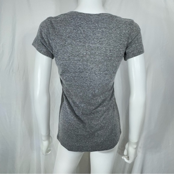 Empyre Womens Fitted Heather Gray V-Neck “Choose Your Own Path” Short Sleeve Tee - Picture 5 of 7